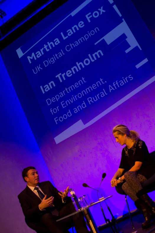 Martha does Q&A with Ian Trenholm