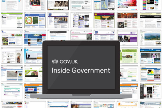 Inside Government pages montage