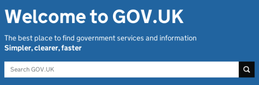 The Gov Uk Homepage Our Latest Version Government Digital Service