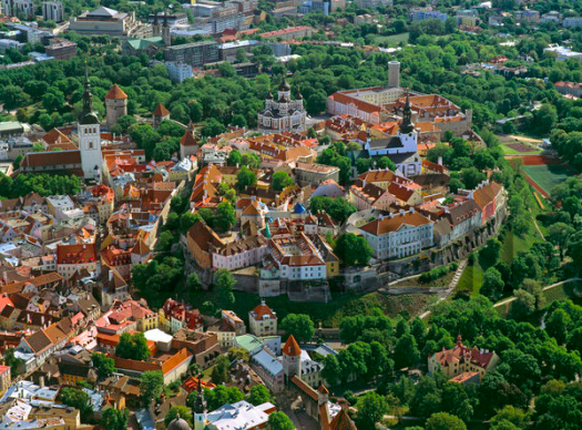 Toompea Castle and Tallinn Old Town