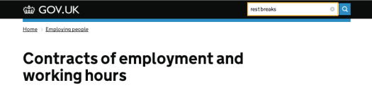 Contracts of employment and working hours GOV.UK