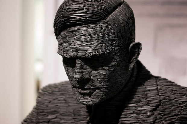 Image of Alan Turing courtesy of Michael Dales under a Creative Commons licence 