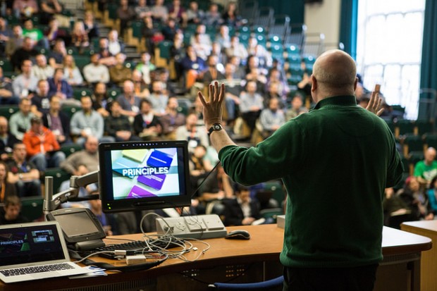 Mark O'Neill keynote speaker at Drupal Camp