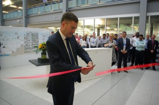 David Gauke opens the Digital Centre in Newcastle