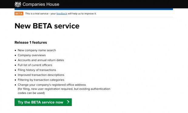 beta companies house