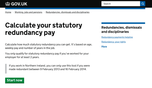 Redundancy payments - GOV.UK