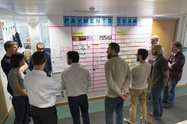 Payments team standup