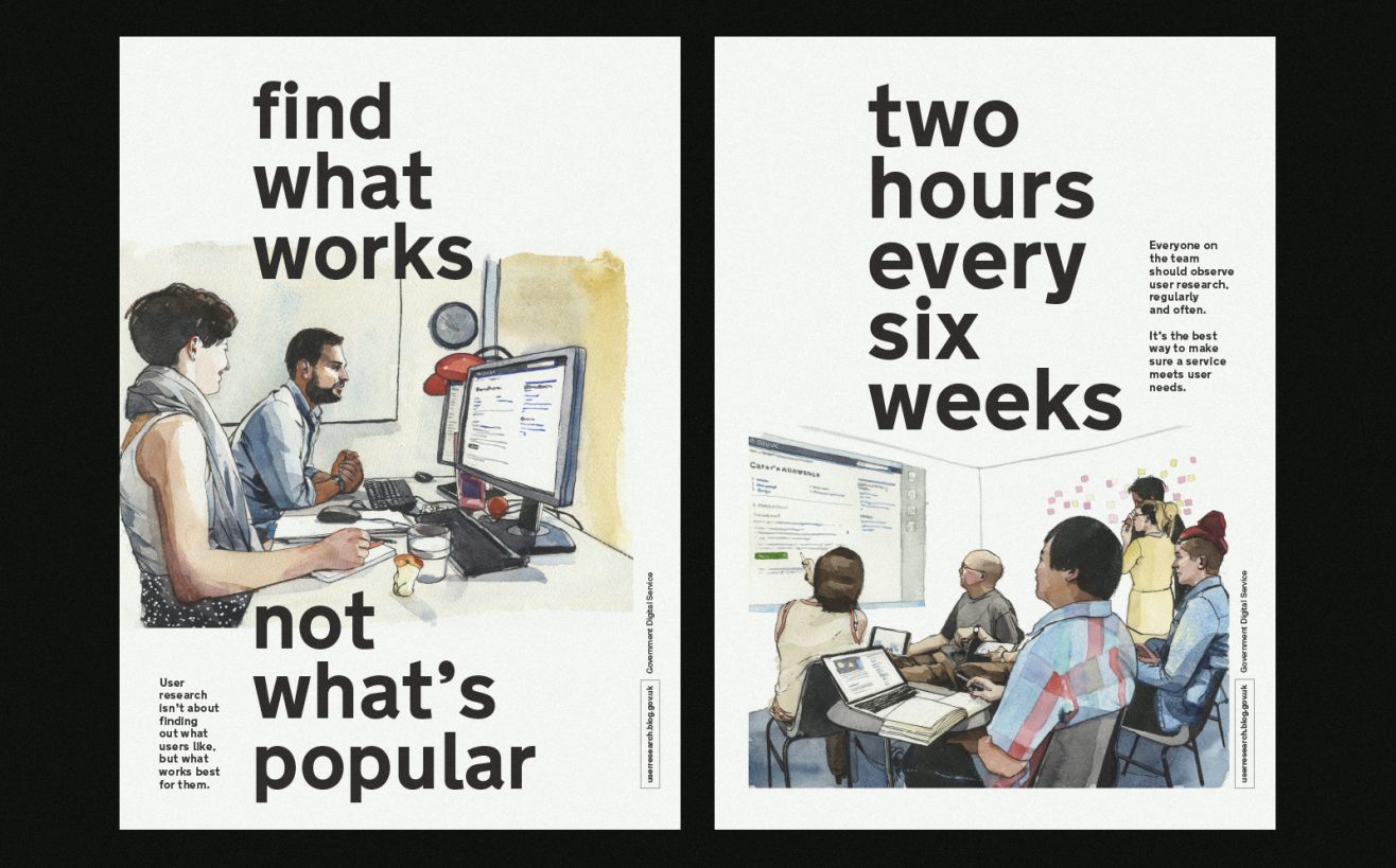 Posters for user research week