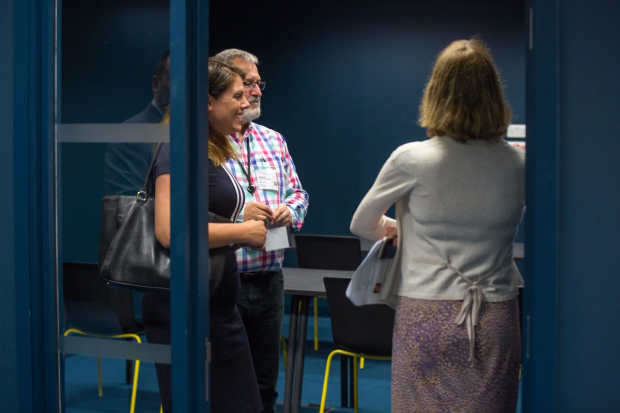 Minister for Government Resilience and Efficiency, Caroline Nokes, visiting the new GDS office in Aldgate