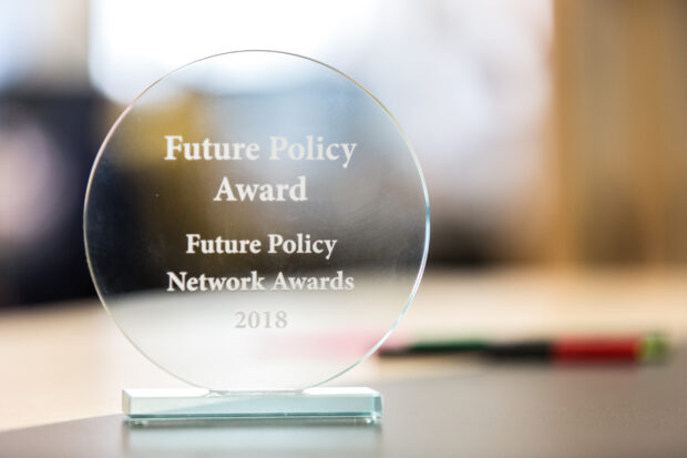 Future Policy Award trophy