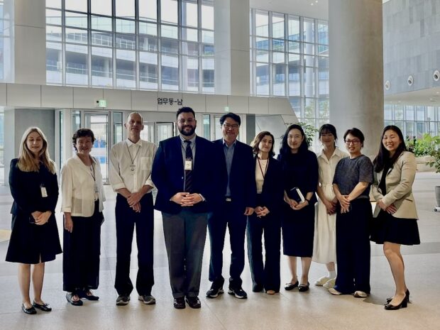 The OECD peer review team and their hosts from the Korean government.